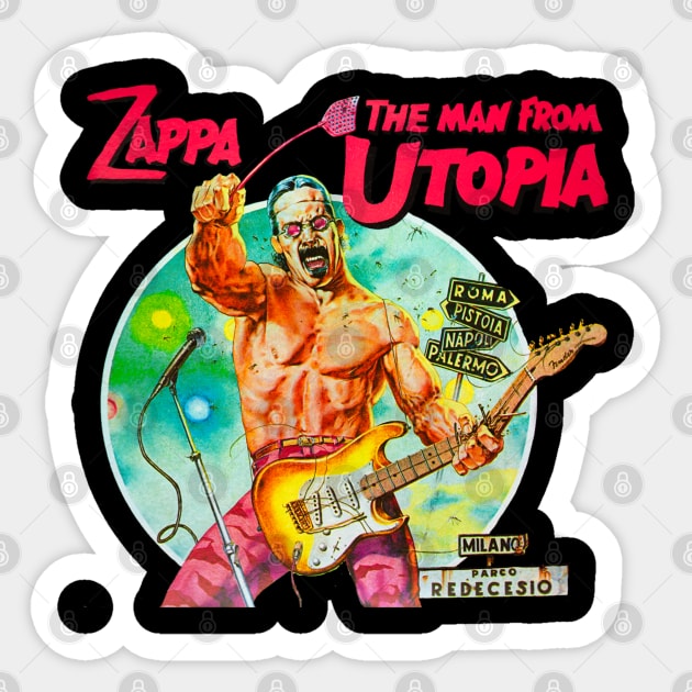 The Man From Utopia Artwork Sticker by Notabo_a